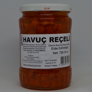 Havuç Reçeli 720 Gr